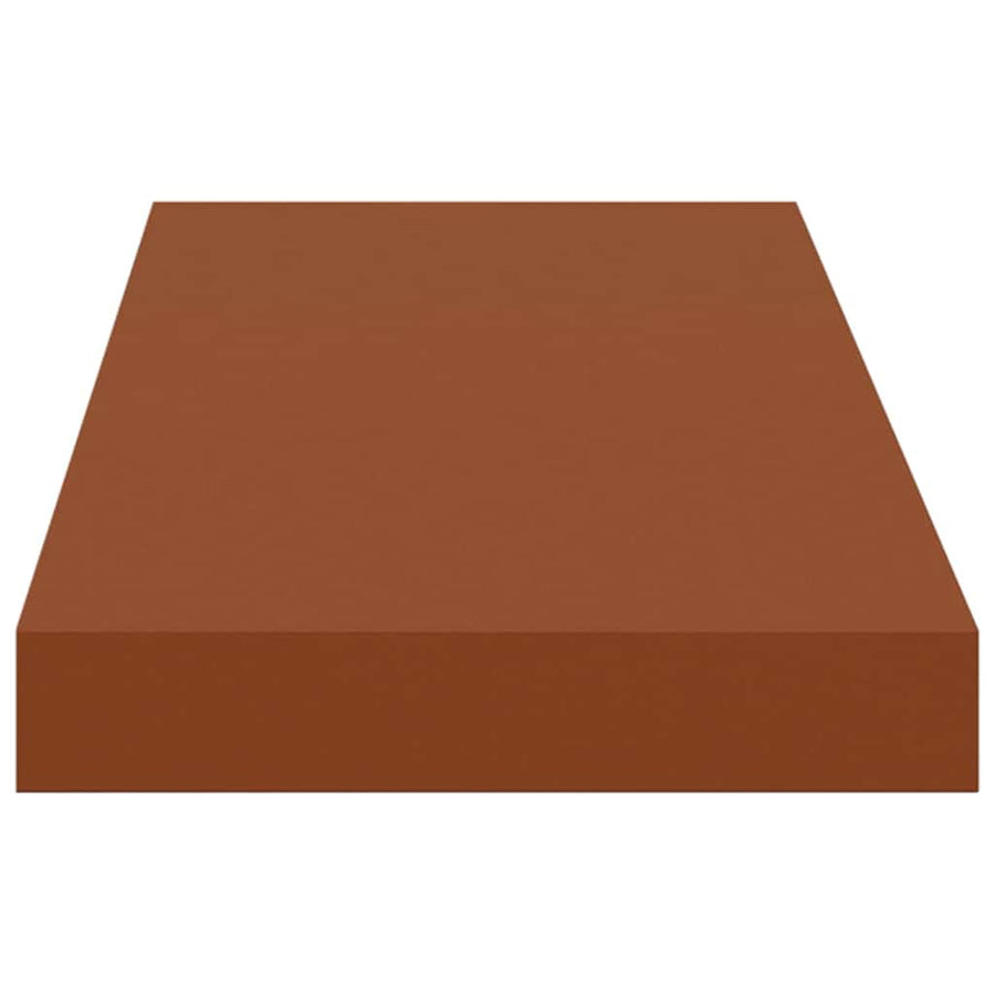 Wandplank Wandgemonteerd Rood 90 x 23,5 x 4 cm Bewerkt hout