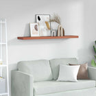 Wall Shelf Wall-Mounted Red 120 x 23.5 x 4 cm Engineered Wood