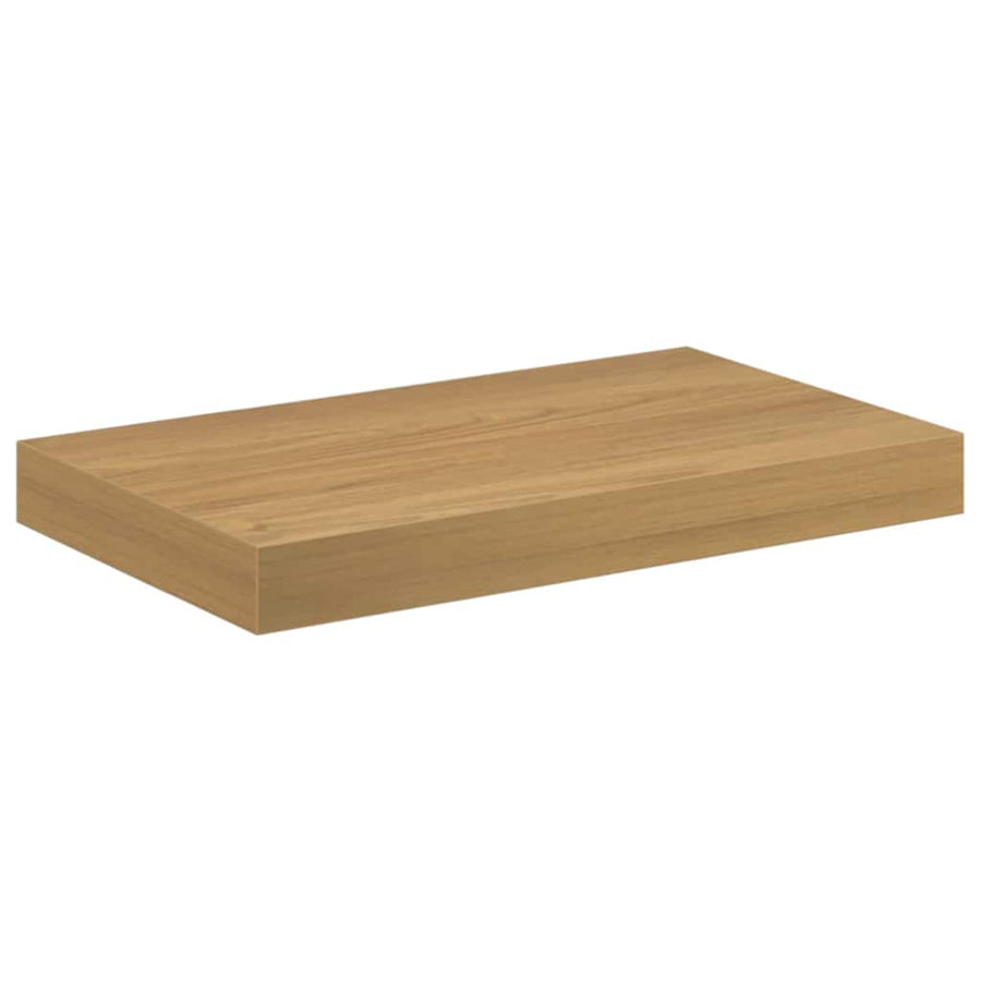 Wandplank Wandgemonteerd Bruin 40 x 23,5 x 4 cm Bewerkt hout