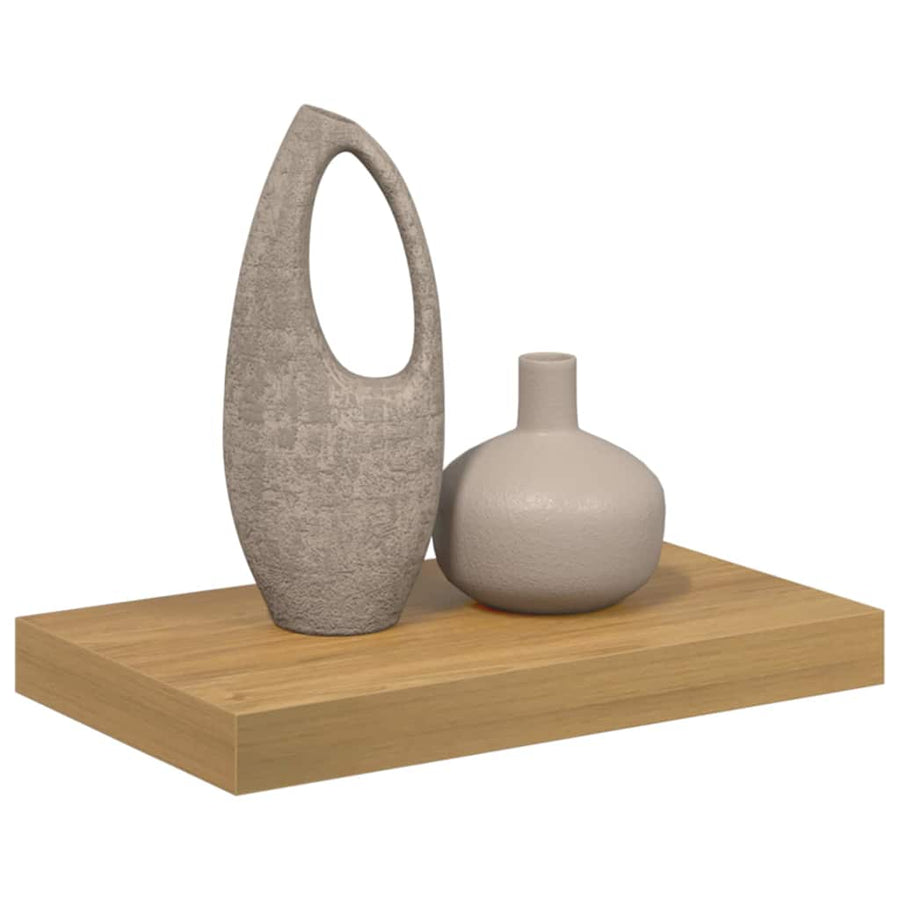 Wandplank Wandgemonteerd Bruin 40 x 23,5 x 4 cm Bewerkt hout