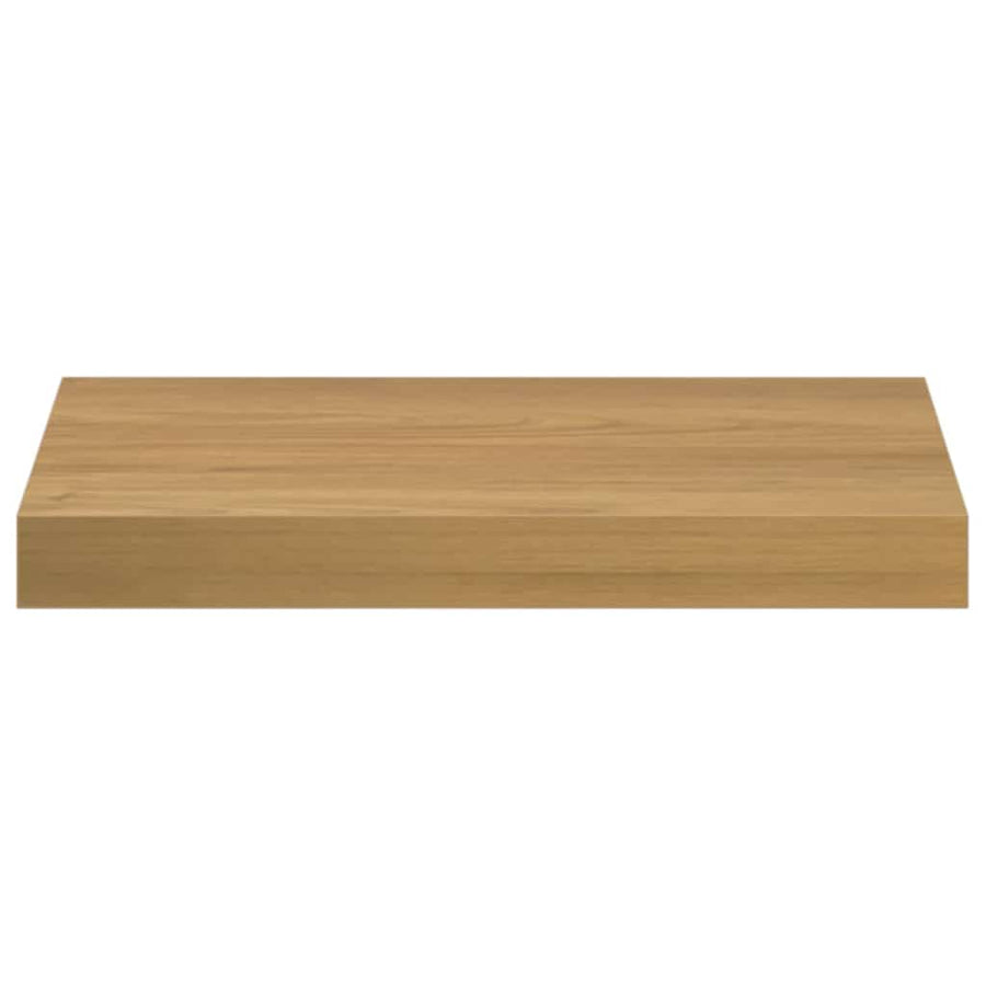 Wandplank met opslag 4 pcs Bruin 40 x 23,5 x 4 cm Bewerkt hout