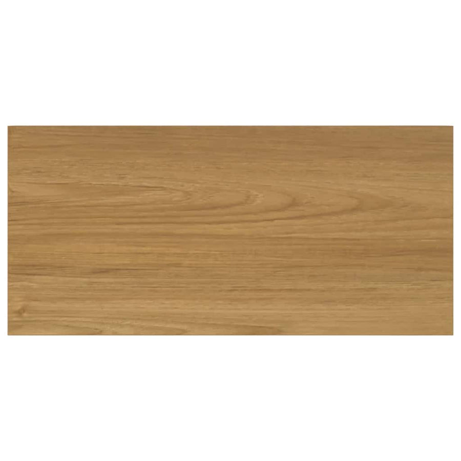 Wandplank Wandgemonteerd Bruin 50 x 23 x 4 cm Bewerkt hout