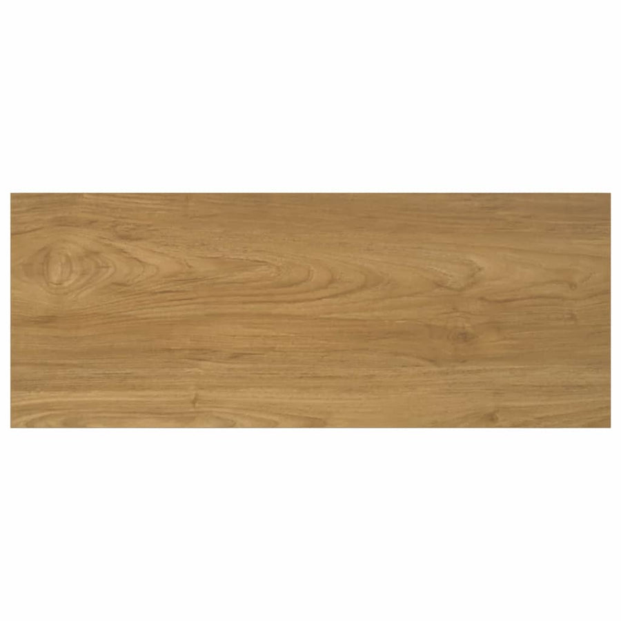 Wandplank Wandgemonteerd Bruin 50 x 23 x 4 cm Bewerkt hout