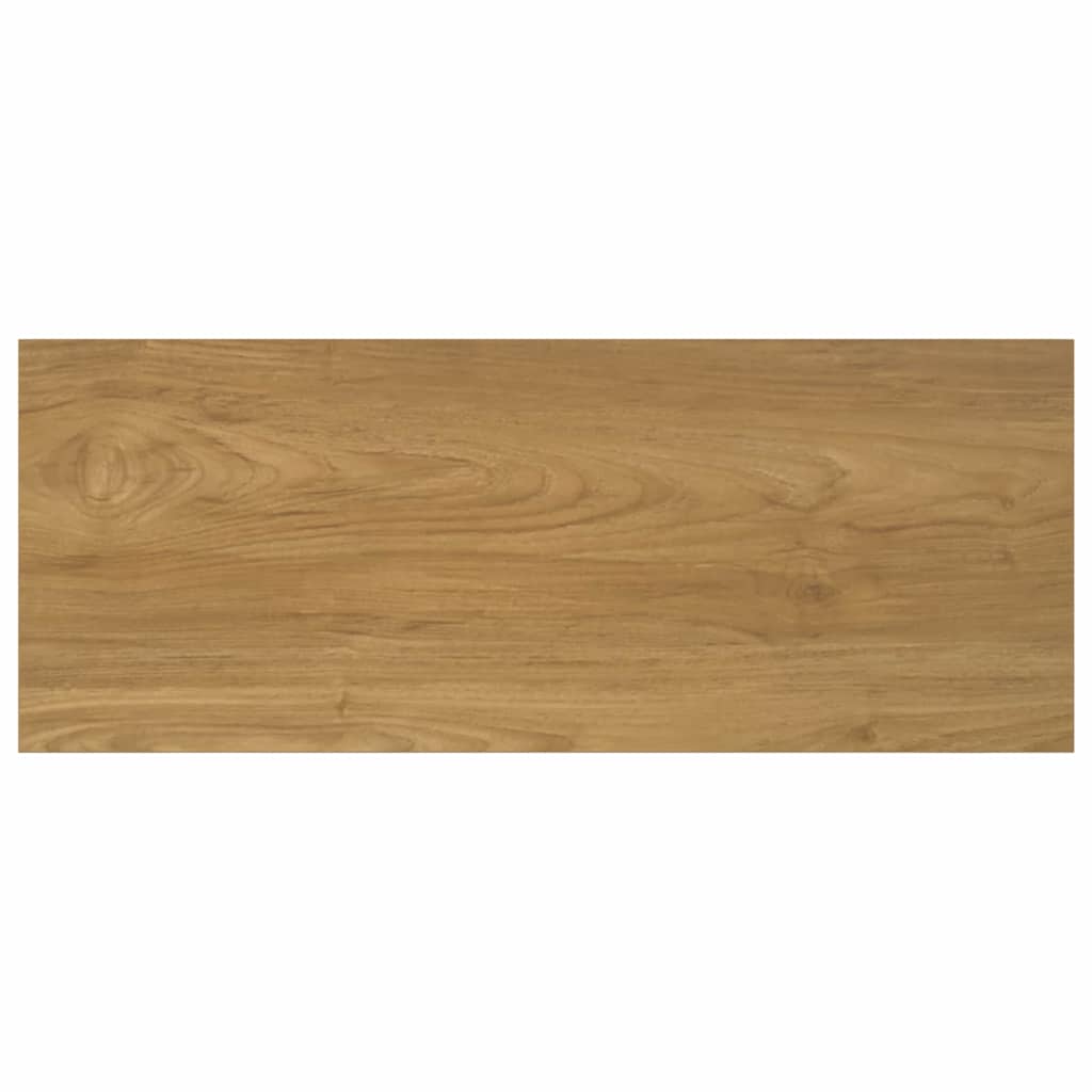 Wandplank met opslag 4 pcs Bruin 50 x 23 x 4 cm Bewerkt hout