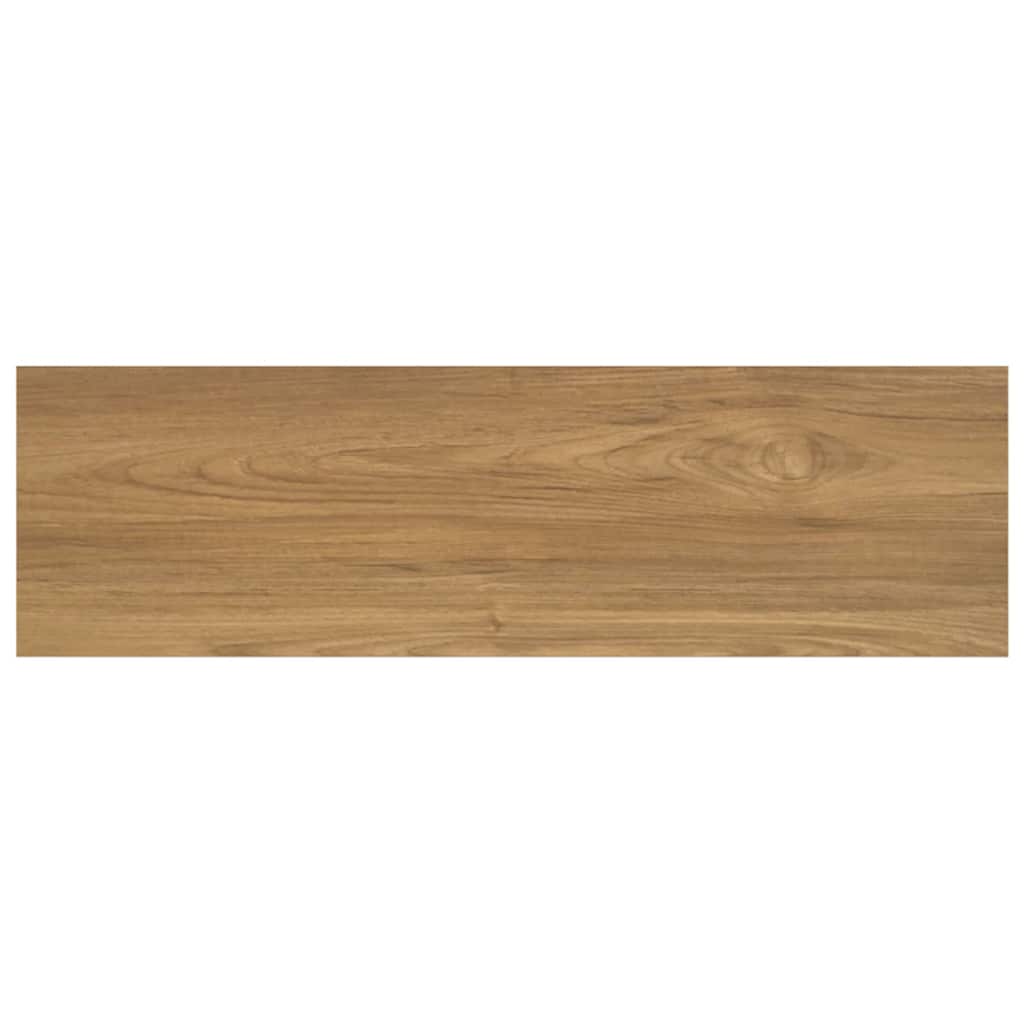 Wandplank met opslag 2 pcs Bruin 80 x 23,5 x 4 cm Bewerkt hout