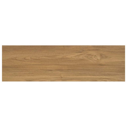 Wandplank met opslag 2 pcs Bruin 80 x 23,5 x 4 cm Bewerkt hout