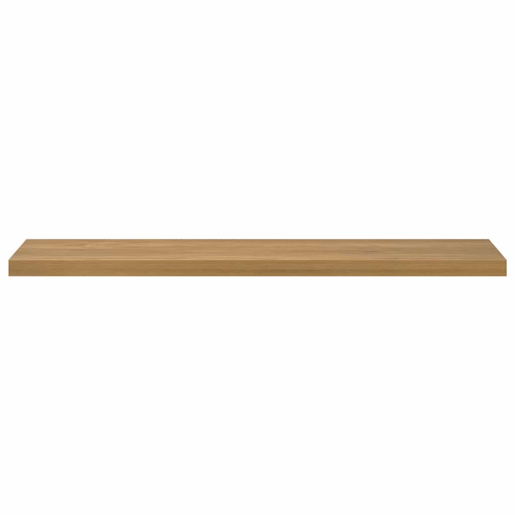 Wandplank met opslag 4 pcs Bruin 120 x 23,5 x 4 cm Bewerkt hout