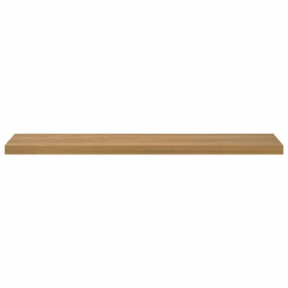 Wandplank met opslag 4 pcs Bruin 120 x 23,5 x 4 cm Bewerkt hout