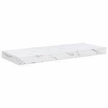 Wandplank Wandgemonteerd Wit Marmer 50 x 23 x 4 cm Bewerkt hout