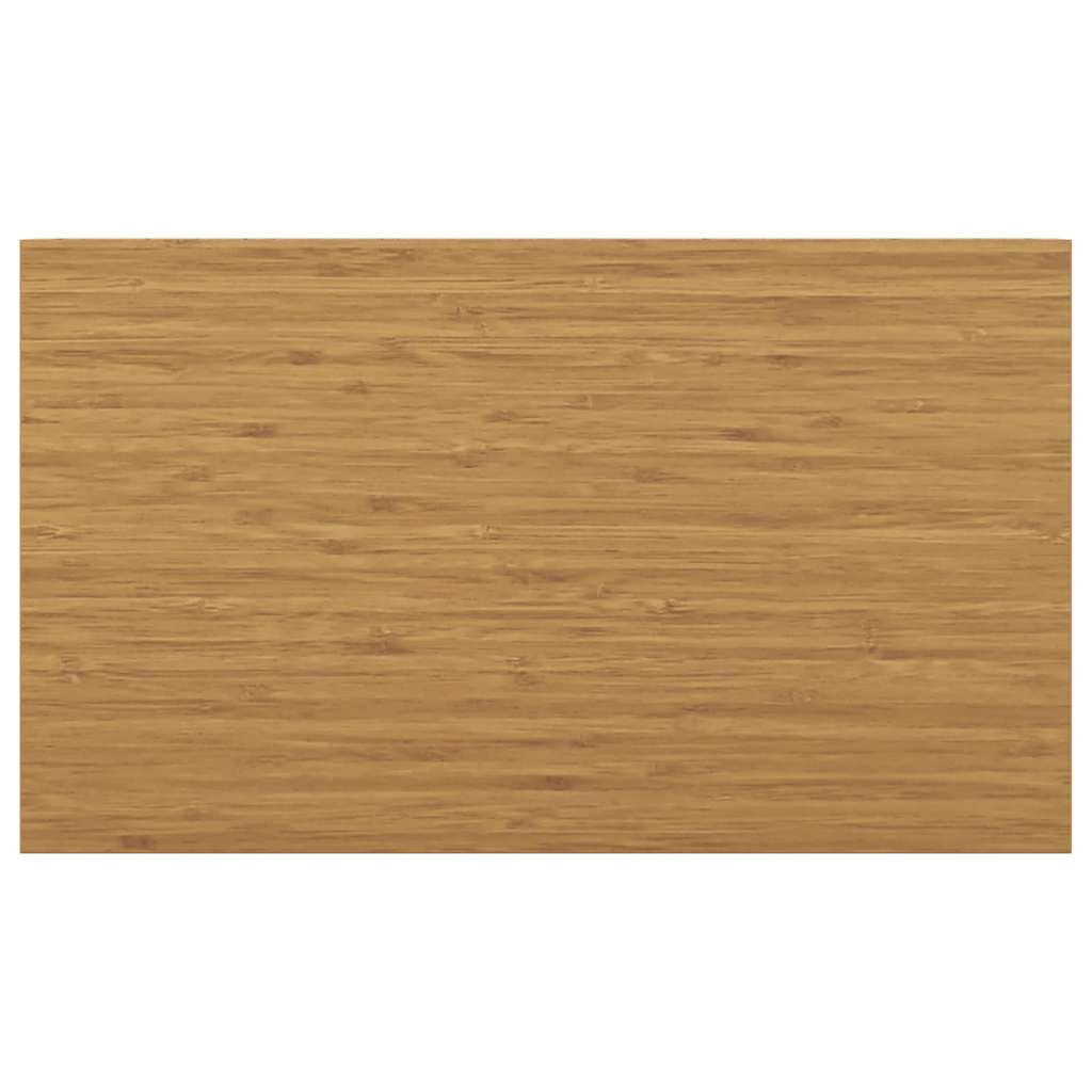 Wandplank met opslag 2 pcs Beige 40 x 23,5 x 4 cm Bewerkt hout
