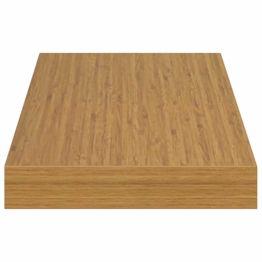 Wandplank Wandgemonteerd Beige 50 x 23 x 4 cm Bewerkt hout