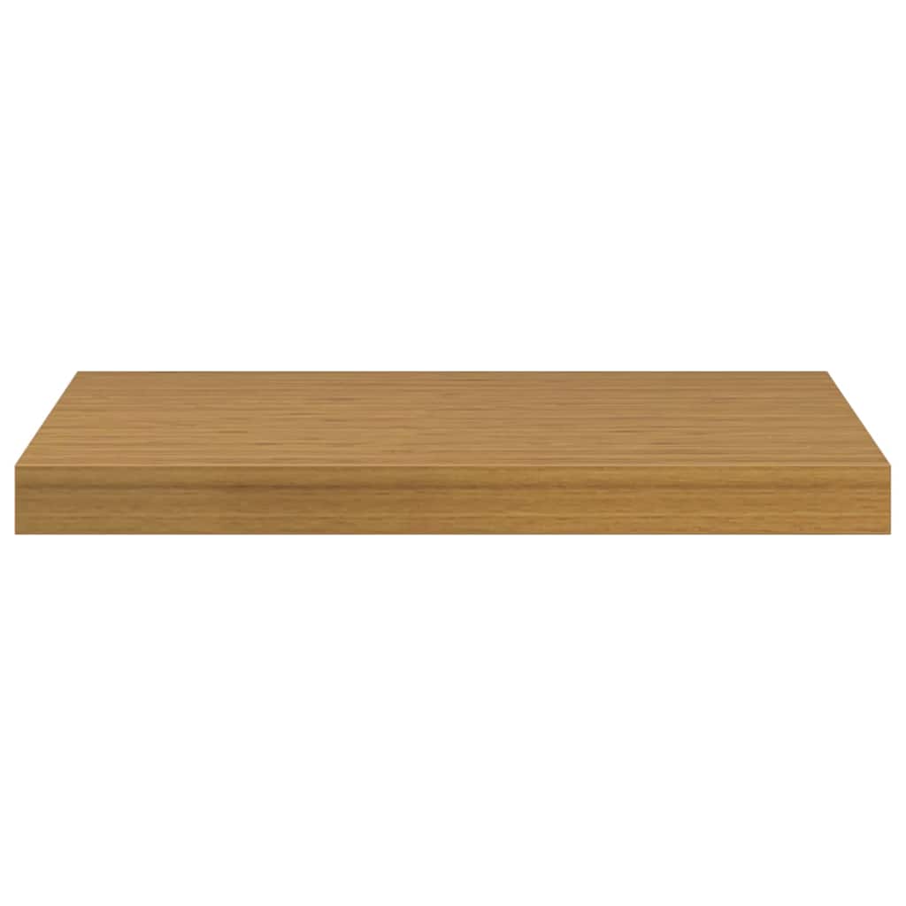 Wandplank met opslag 4 pcs Beige 50 x 23,5 x 4 cm Bewerkt hout