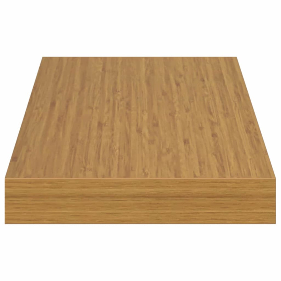 Wandplank met opslag 4 pcs Beige 50 x 23,5 x 4 cm Bewerkt hout