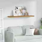 Wall Shelf Wall Mounted Beige 120 x 23.5 x 4 cm Engineered Wood