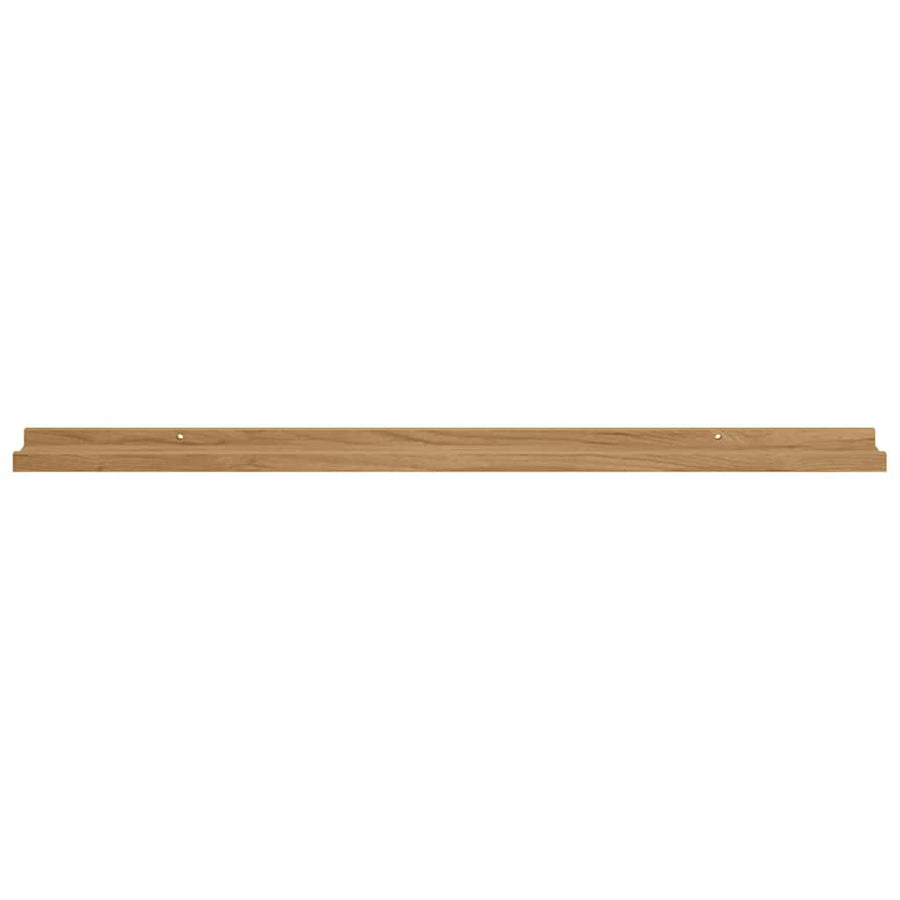 Wandplank met plank 4 pcs Bruin 100 x 9 x 3 cm Bewerkt hout