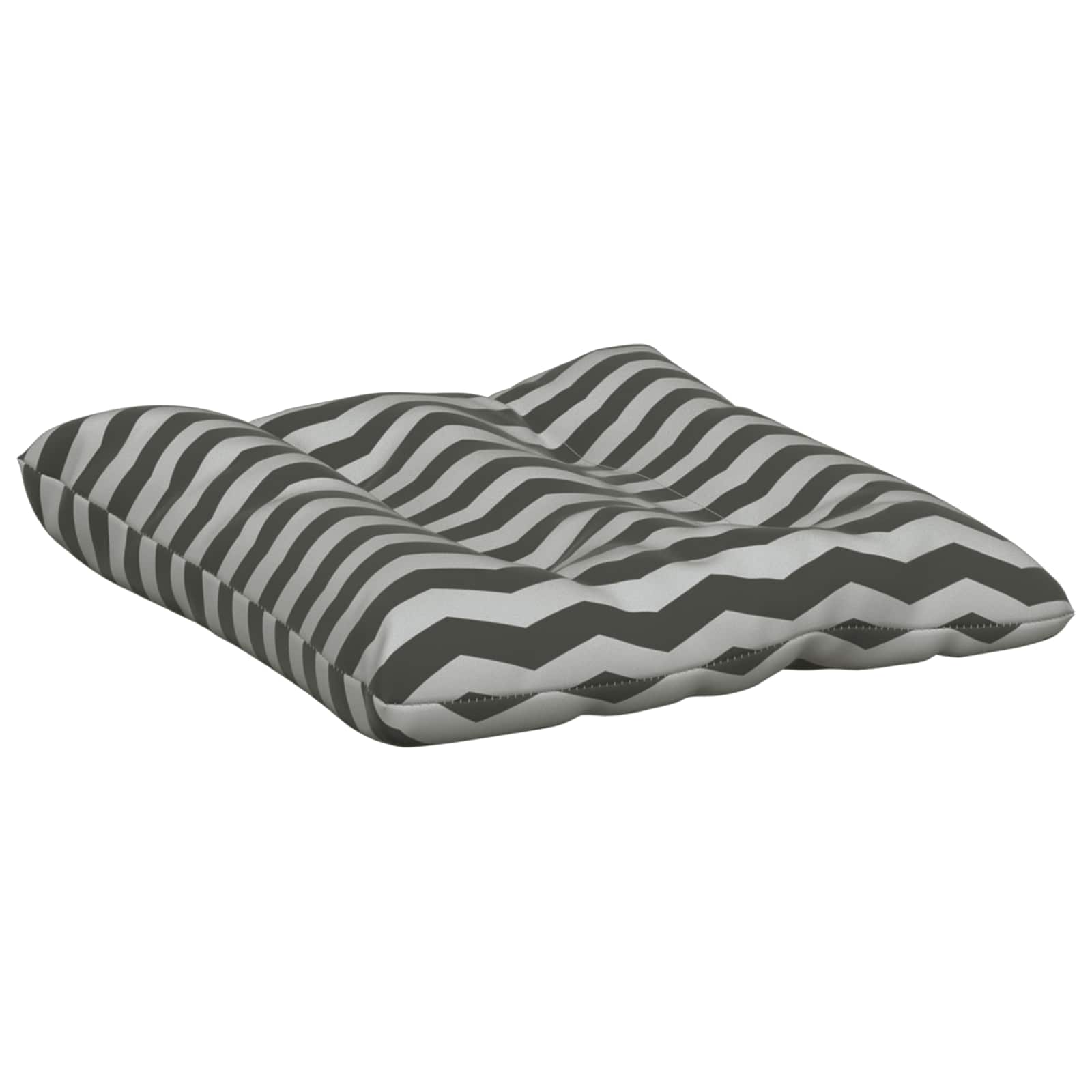 Dieren teepee met kussen Wit en Grijs 50 x 50 x 60 cm Polyester