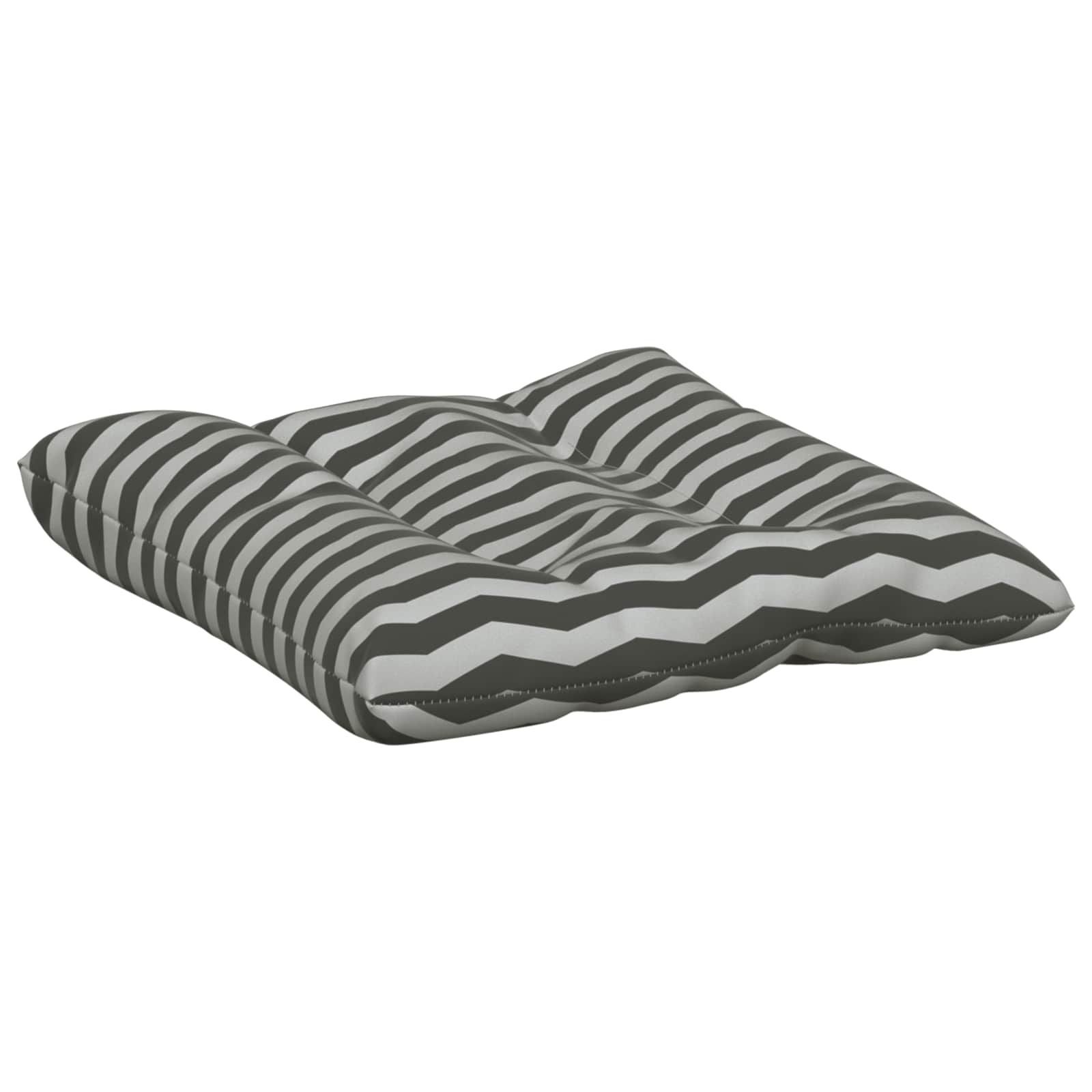 Dieren teepee met kussen Wit en Grijs 60 x 60 x 70 cm Polyester