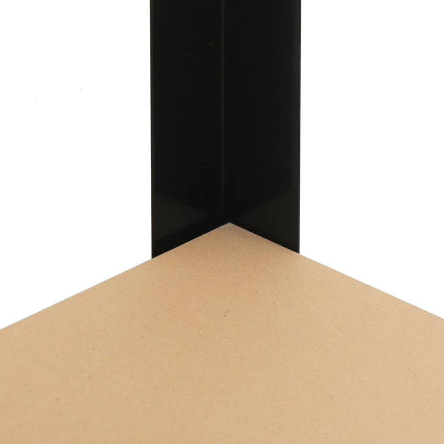Werkbanken Met Plank Zwart 81 X 41 X 145 Cm Bewerkt Hout 80 cm met lade en pegboard