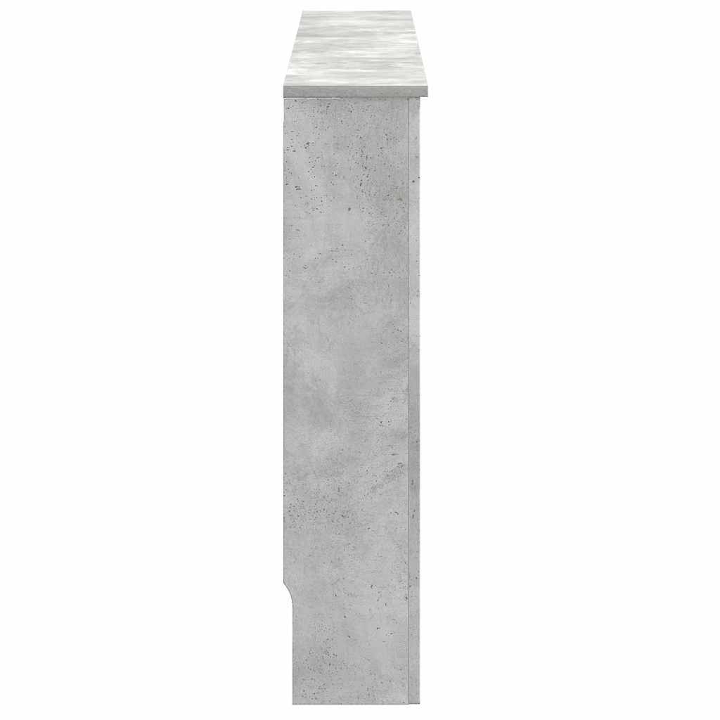 Radiatorafdekking Beton Grijs 172 x 19 x 81,5 cm Bewerkt hout