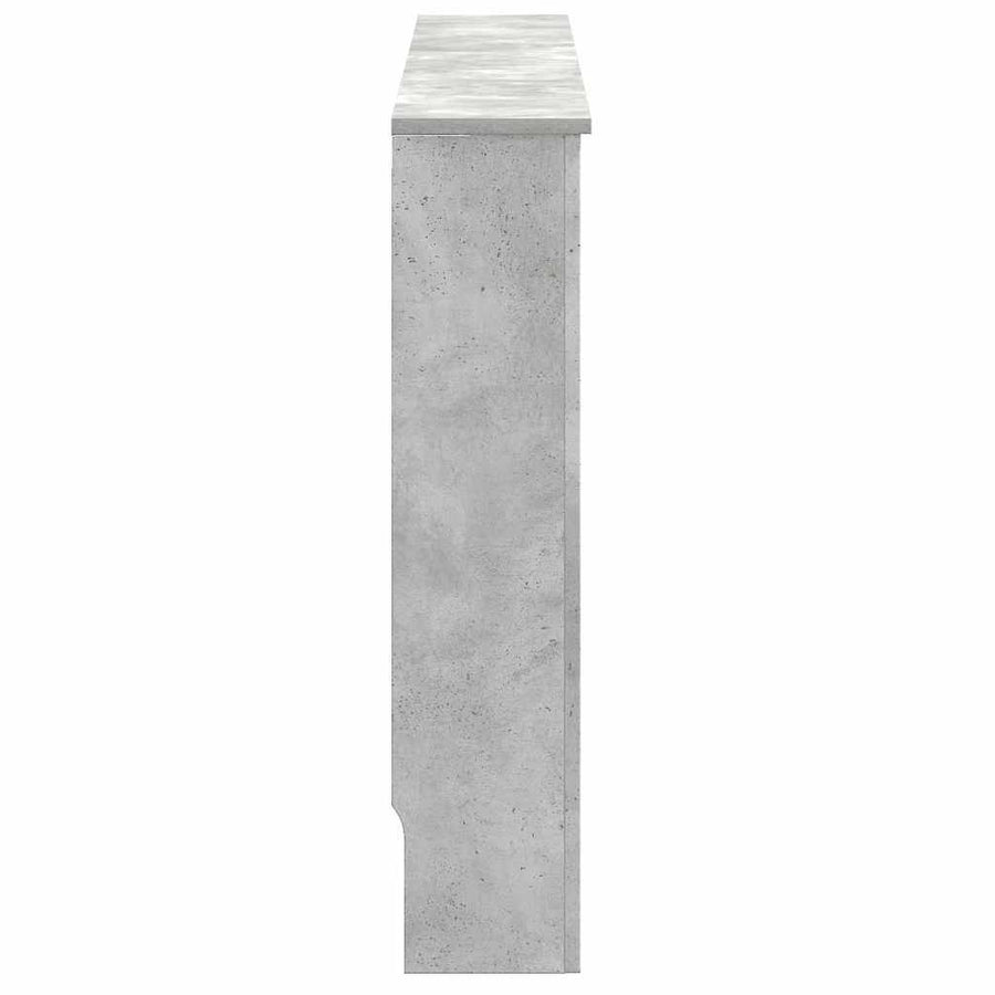 Radiatorafdekking Beton Grijs 172 x 19 x 81,5 cm Bewerkt hout
