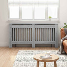 Radiatorafdekking Grijs Sonoma 172 x 19 x 81,5 cm Bewerkt hout
