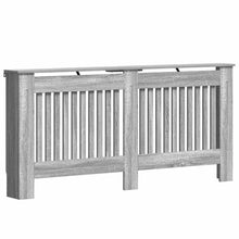 Radiatorafdekking Grijs Sonoma 172 x 19 x 81,5 cm Bewerkt hout