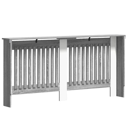 Radiatorafdekking Grijs Sonoma 172 x 19 x 81,5 cm Bewerkt hout