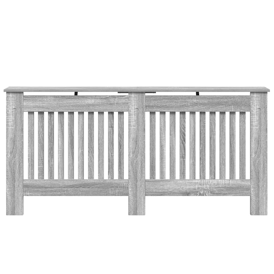 Radiatorafdekking Grijs Sonoma 172 x 19 x 81,5 cm Bewerkt hout