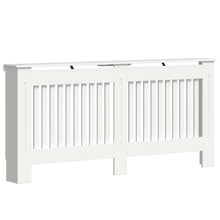 Radiatorafdekking Hoogglans wit 172 x 19 x 81,5 cm Bewerkt hout