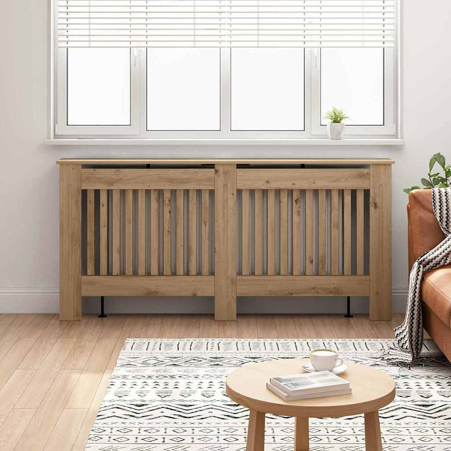 Radiatorafdekking Artisan Eiken 172 x 19 x 81,5 cm Bewerkt hout