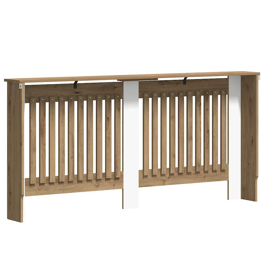 Radiatorafdekking Artisan Eiken 172 x 19 x 81,5 cm Bewerkt hout