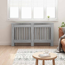 Radiatorafdekking Grijs Sonoma 152 x 19 x 81,5 cm Bewerkt hout