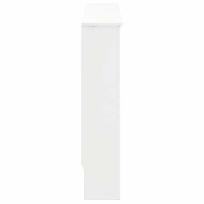Radiatorafdekking Hoogglans wit 152 x 19 x 81,5 cm Bewerkt hout