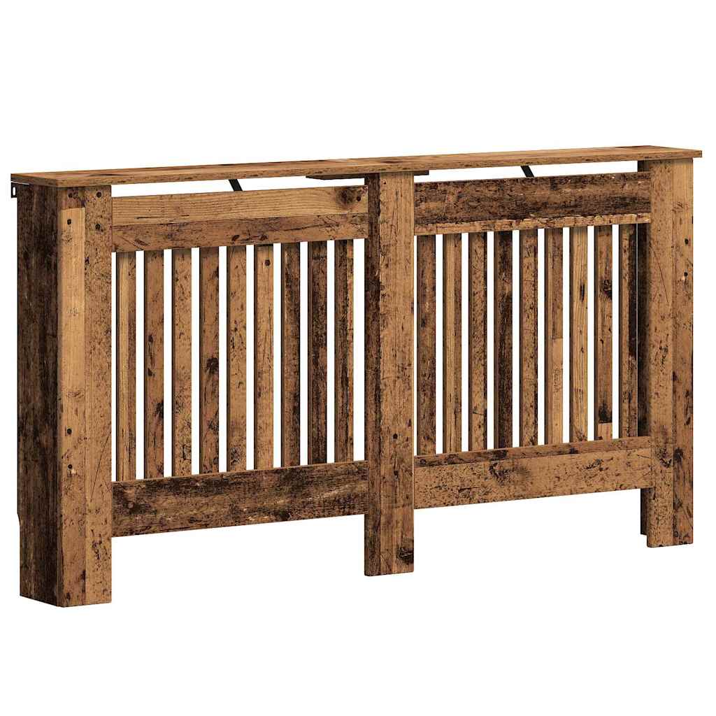 Radiatorafdekking Oud Hout 152 x 19 x 81,5 cm Bewerkt hout