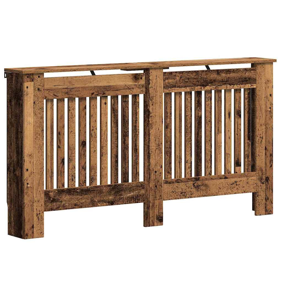 Radiatorafdekking Oud Hout 152 x 19 x 81,5 cm Bewerkt hout