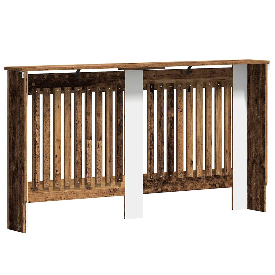 Radiatorafdekking Oud Hout 152 x 19 x 81,5 cm Bewerkt hout