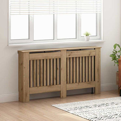 Radiatorafdekking Artisan Eiken 152 x 19 x 81,5 cm Bewerkt hout