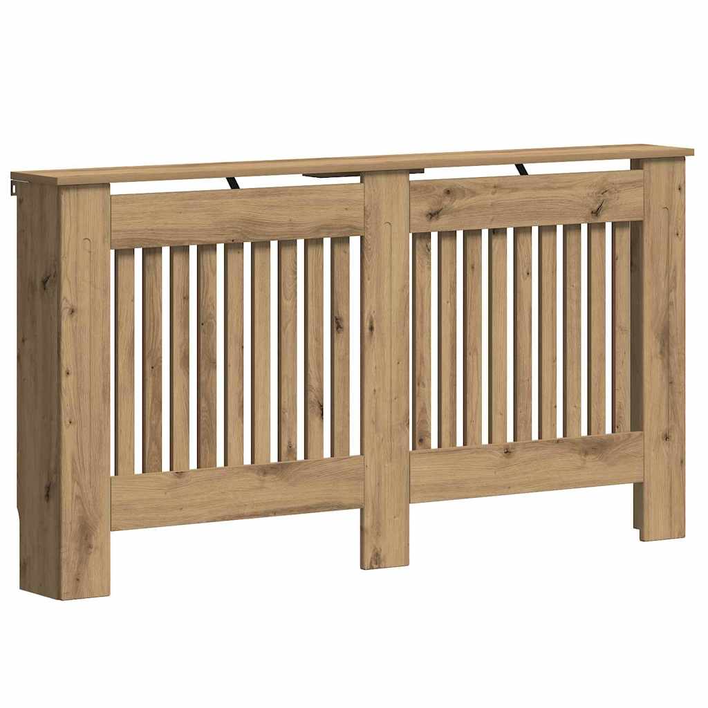 Radiatorafdekking Artisan Eiken 152 x 19 x 81,5 cm Bewerkt hout
