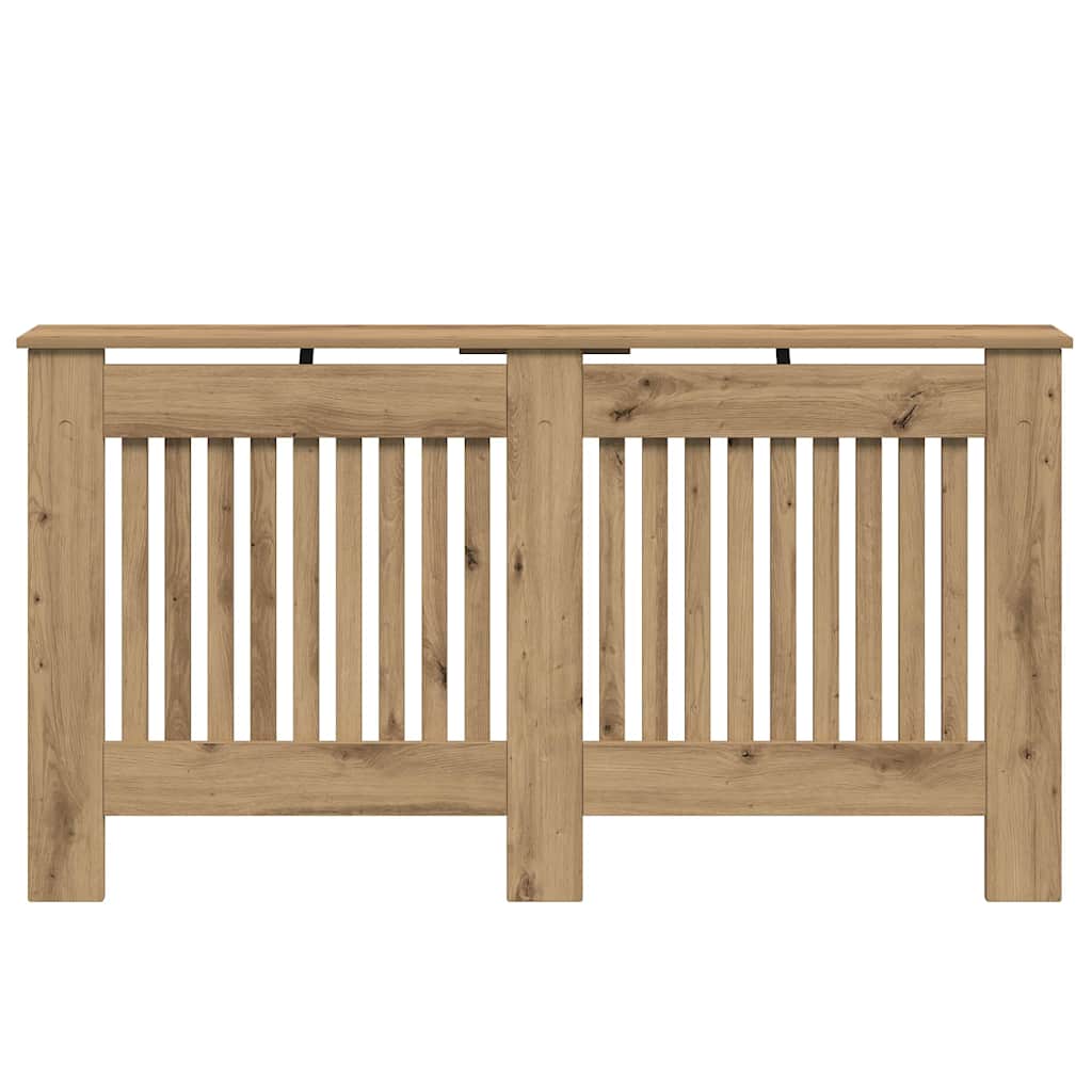 Radiatorafdekking Artisan Eiken 152 x 19 x 81,5 cm Bewerkt hout