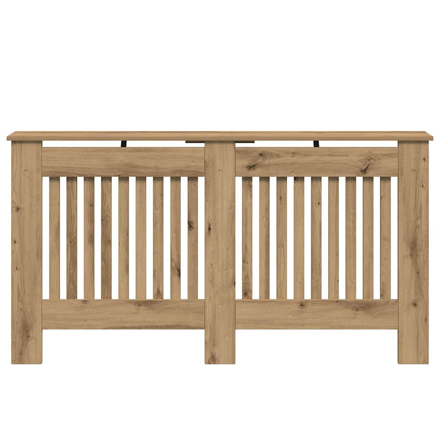 Radiatorafdekking Artisan Eiken 152 x 19 x 81,5 cm Bewerkt hout