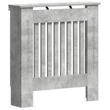 Radiatorafdekking Beton Grijs 78 x 19 x 81,5 cm Bewerkt hout