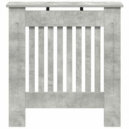 Radiatorafdekking Beton Grijs 78 x 19 x 81,5 cm Bewerkt hout