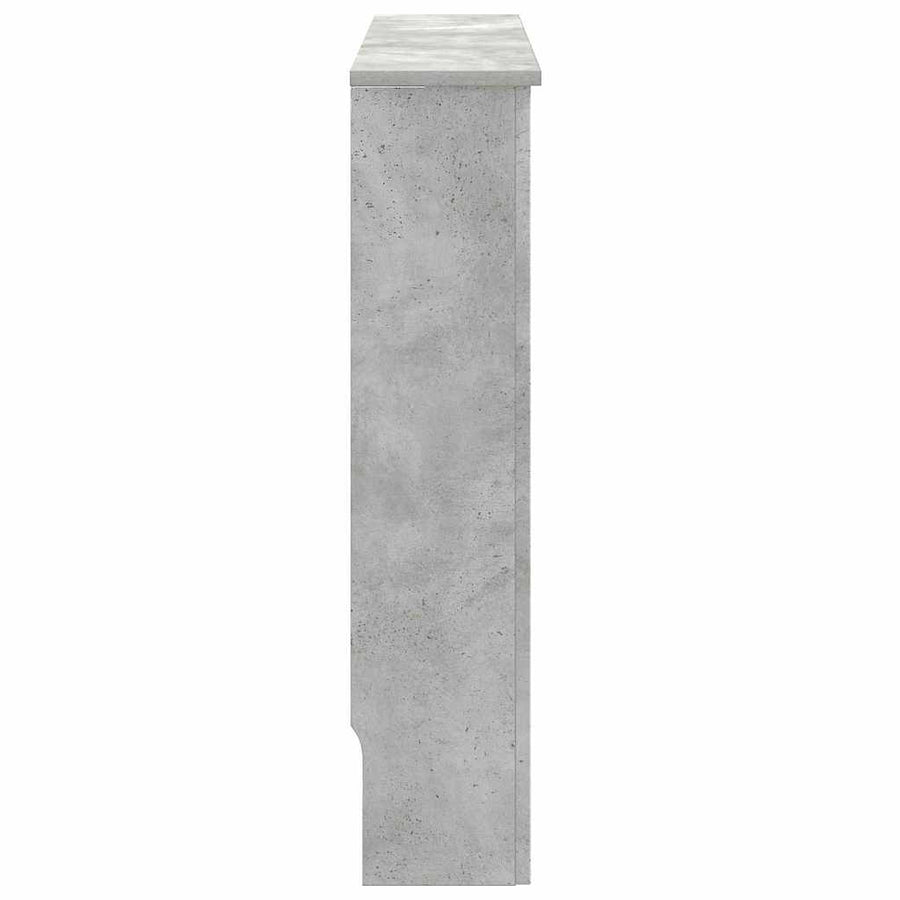 Radiatorafdekking Beton Grijs 78 x 19 x 81,5 cm Bewerkt hout