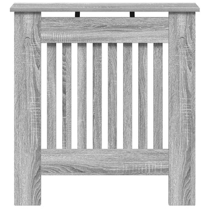 Radiatorafdekking Grijs Sonoma 78 x 19 x 81,5 cm Bewerkt hout