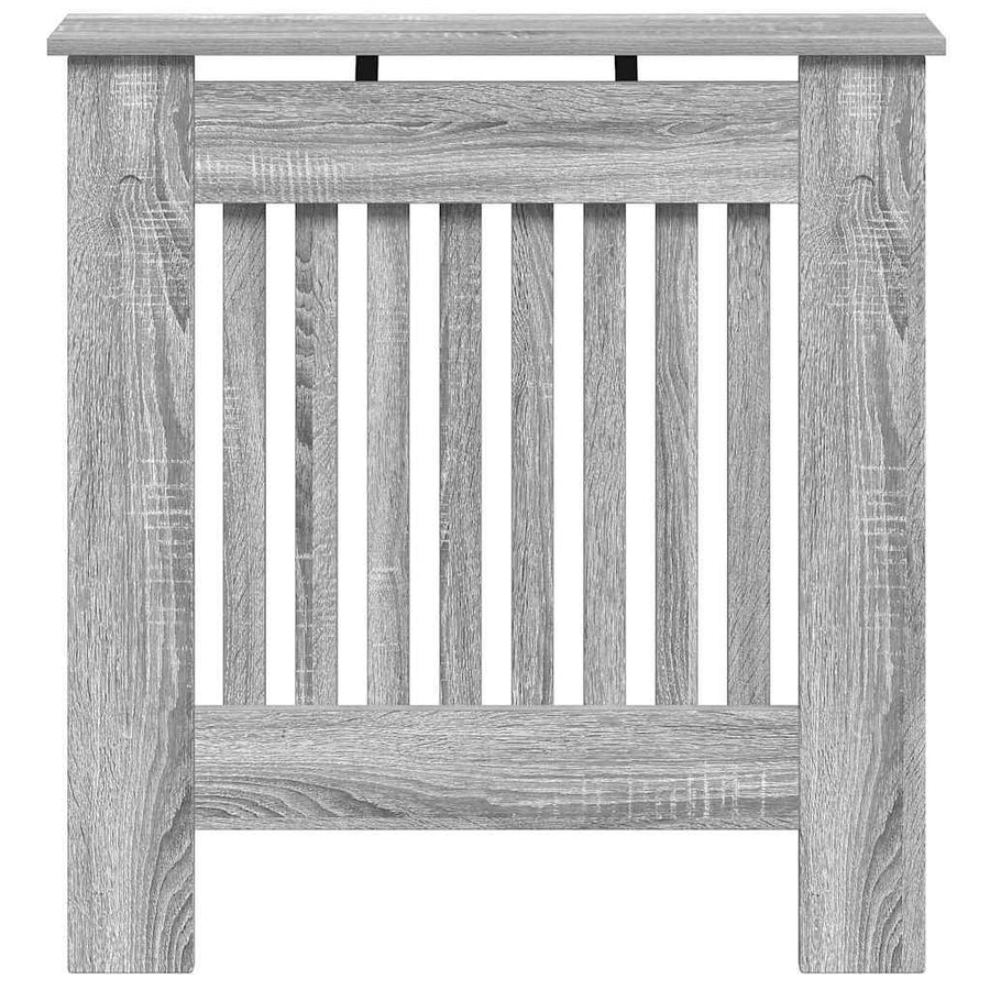 Radiatorafdekking Grijs Sonoma 78 x 19 x 81,5 cm Bewerkt hout