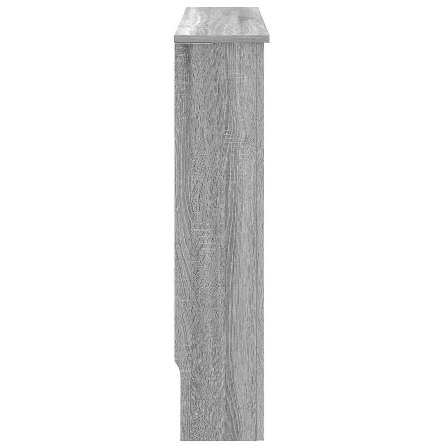 Radiatorafdekking Grijs Sonoma 78 x 19 x 81,5 cm Bewerkt hout