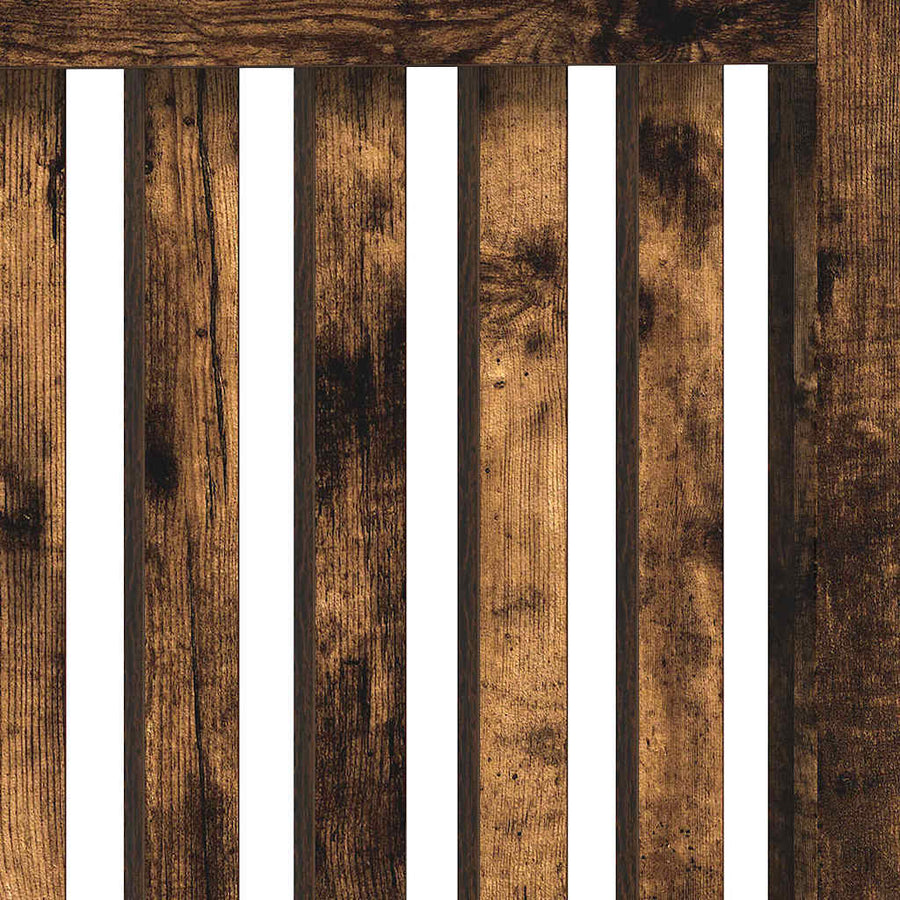 Radiatorafdekking Gerookt eiken 78 x 19 x 81,5 cm Bewerkt hout