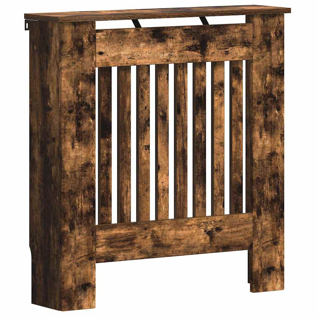 Radiatorafdekking Gerookt eiken 78 x 19 x 81,5 cm Bewerkt hout