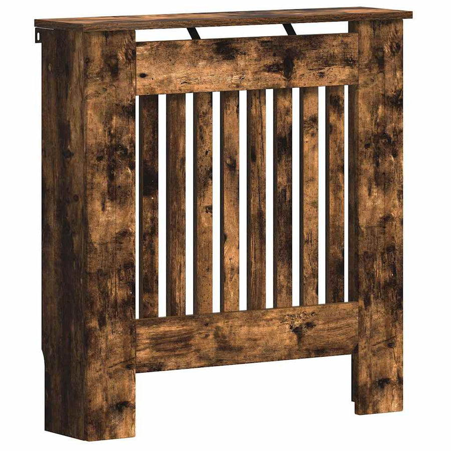 Radiatorafdekking Gerookt eiken 78 x 19 x 81,5 cm Bewerkt hout