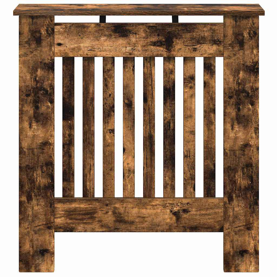 Radiatorafdekking Gerookt eiken 78 x 19 x 81,5 cm Bewerkt hout